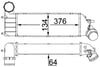 Citroen C8 Intercooler MAHLE