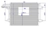 Volkswagen Caddy III Touran Klima Kondenseri 1.4 1.6 1.9 2.0TDI ORIS