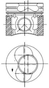 Volkswagen Caddy III 1.9 TDI 105PS Motor Piston Segman STD 79.50mm KOLBEN