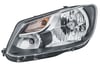Volkswagen Caddy III Sol Far Sinyal H4 Motorlu HELLA