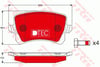 Caddy Arka Balata TRW
