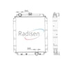 Mitsubishi Canter Radyatör 7.5 ve 3.5 Ton RADISEN