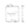 Mitsubishi Canter Radyatör 7.5 ve 3.5 Ton RADISEN