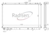 Mitsubishi Carisma Volvo S40-V40 Radyatör Dizel MT RADISEN