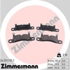 Porsche Cayenne Arka Fren Balatası ZIMMERMANN