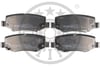 Dodge Nitro Jeep Cherokee Arka Balata OPTIMAL