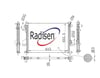 Chery Omoda 5 Su Radyatörü 1.6T-GDI RADISEN