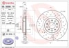 Chrysler 200 Jeep Cherokee Fren Diski BREMBO
