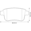 Mercedes Citan Arka Fren Balatası MY