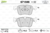 Opel Combo E (18>) Citroen C4 (13>) Ön Fren Balatası 1609898580-1636925480-16781684