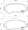 Citroen C4 B7 Ön Fren Balatası BREMBO