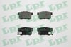 Honda Civic Accord Legend Suzuki SX4 Arka Fren Balatası LPR