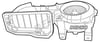Renault Clio 2 / Symbol 1 Kalorifer Motoru DENSO