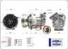Renault Clio 3 Kangoo 2 Modus Micra 3 Qashqai J10 Mercedes Citan W415 Klima... GUA