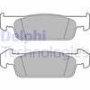 Renault Clio 4 Dacia Sandero 2 Logan Ön Balata [140.2x18x42] DELPHI