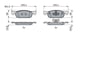 Renault Clio IV Symbol III Dacia Sandero II Logan MCV II Logan II Ön Fren... BOSCH