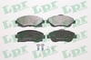 Opel Combo C-Corsa C 1.3-1.7 CDTI 01 > Meriva 03 > Tigra 04 > Ön Balata LPR