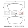 Opel Combo D Fiat Punto Evo 500 500C Grande Punto Ön Fren Balatası ART-BALATA