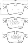 Opel Combo E Ön Fren Balatası BREMBO
