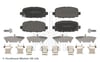 Jeep Compass Arka Fren Balatası BLUEPRINT