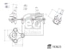 Ford Connect Rotil Alt Sol FEBI