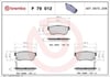 Daihatsu Copen Ön Fren Balatası BREMBO