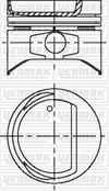 Toyota Corolla 1.3L 2E 12v EE90 EE100 Piston Segman YENMAK