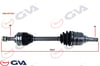 Toyota Corolla Komple Aks Sol 1.6L 1.3L ABS'siz GVA