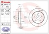 Toyota Corolla Cross CH-R Yaris Cross Arka Fren Diski Dolu Tip Kaplamalı BREMBO