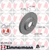Corsa B Astra F Vectra A Ascona C Combo B 94-01 Aveo Kalos 03> Ön Fren... ZIMMERMANN
