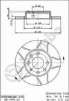 Opel Corsa B Astra F Vectra A Ascona C Combo B 94-01 Ön Fren Aynası Çizik... BREMBO