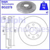 Opel Corsa B Astra F Vectra A Ascona C Combo B Chevrolet Aveo Kalos Ön Fren... DELPHI