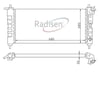 Opel Corsa B Radyatör 1.0i-1.2i MT Mechanical RADISEN
