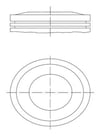 Opel Corsa C Astra 1.4 Z XE Motor Piston Segman 0.50 78.10mm MAHLE