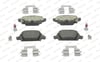 Opel Corsa C Arka Fren Balatası [Disk Fren] FERODO