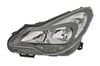 Opel Corsa D Sol Far Siyah Motorlu H7 VALEO