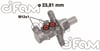 Opel Corsa D Corsa E Adam Fren Ana Merkezi Arka Disk Frenler İçin CIFAM