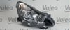 Opel Corsa D Sol Far Siyah Krom Elektrikli Halojen H7 H1 VALEO