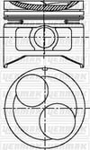 Opel Corsa Kadett 1.2 Motor Piston Segman STD YENMAK