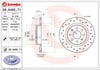 Corsa E Adam Punto Evo Grande Punto Arka Fren Aynası [264x10x4DLxHAVALI 15 İnç] BREMBO