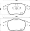 Opel Corsa F Ön Fren Balatası BREMBO