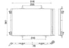 Opel Crossland Peugeot 207 208 2008 Citroen C3 Aircross C4 DS3 Klima... MAHLE