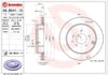 Mazda CX-7 Arka Fren Diski [UV Kaplamalı] BREMBO