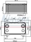 Daf CF 85 Yağ Radyatörü Motor Yağ Soğutucu RADISEN