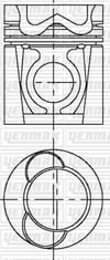 Daf WS 242 G-95.330 A Piston Segman Q130.0mm STD YENMAK