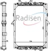 Daf Radyatör 95 310-400-WS225-268-280-295 RADISEN