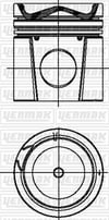 Daf XE 280 C1 Euro 3 XE 315 C1 Euro 3 Piston Segman Q130.0mm STD YENMAK
