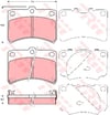 Daihatsu Cuore V L7 Ön Disk Balata TRW