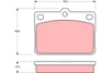 Daihatsu Charmant Ön Disk Balata TRW