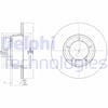 Land Rover Defender 110 130 90 Discovery Range Rover Ön Fren Diski Deliksiz DELPHI